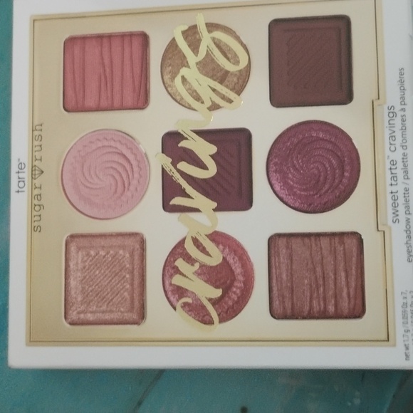 NIB tarte Sugar Rush Cravings Eyeshadow Palette -9 shades - Picture 6 of 10